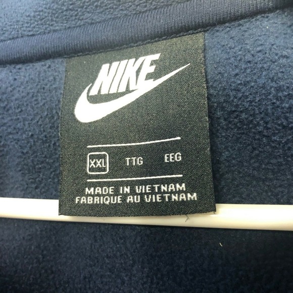 Nike Men Fleece Hoodie Sweatshirt Size XXL - Picture 6 of 8